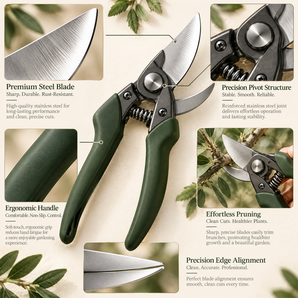 Orvenlith™ Professional Garden Pruning Shears