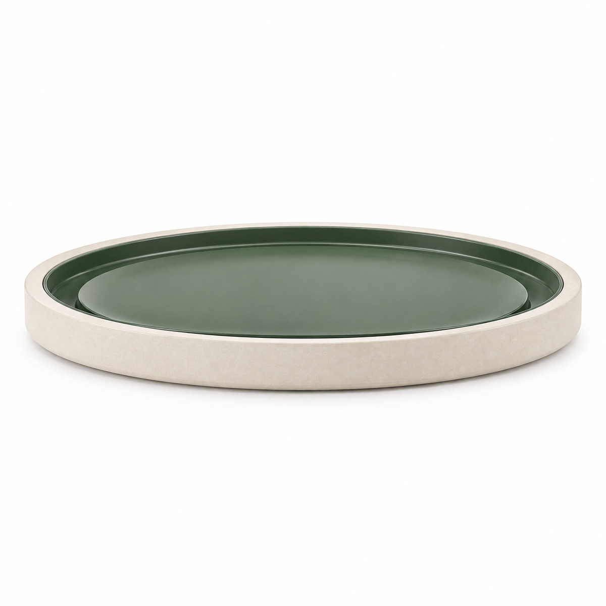 Orvenlith™ Modern Planter with Drainage Tray — product image 4