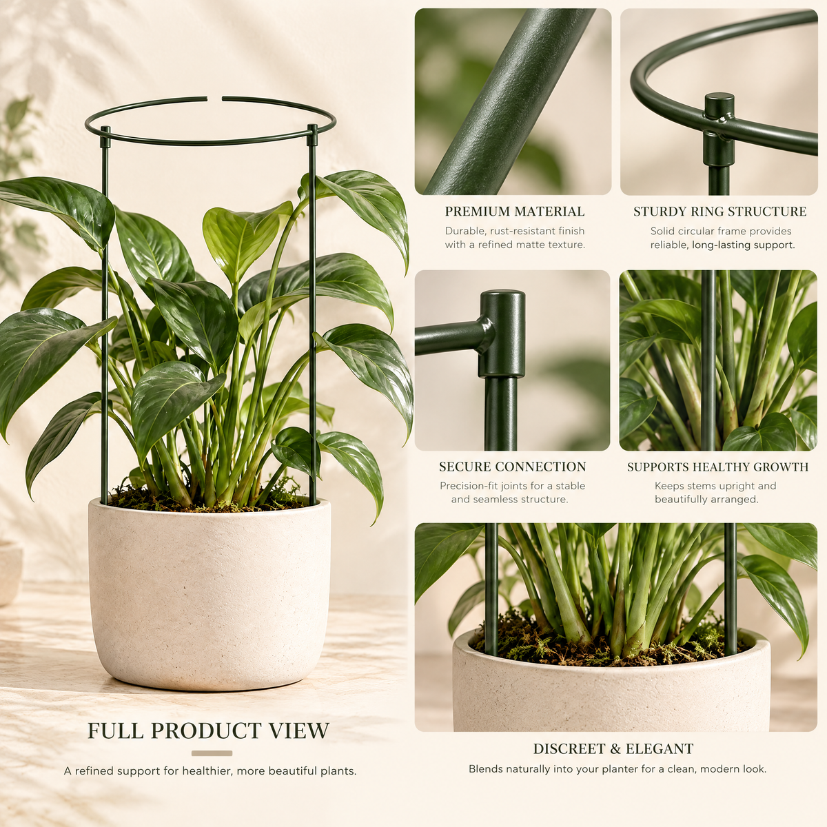 Orvenlith™ Indoor Plant Support Ring — product image 3