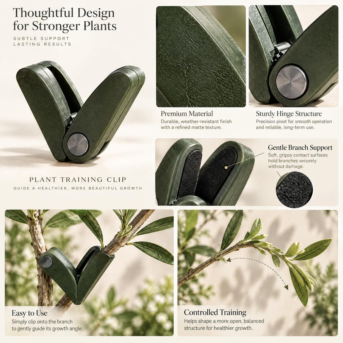 Orvenlith™ Reusable Plant Support Clips